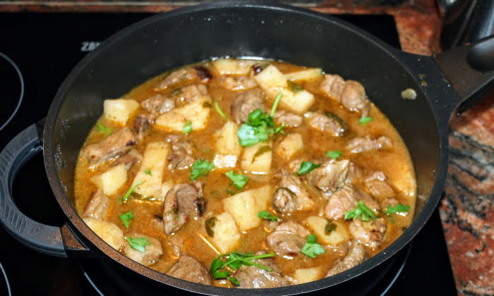 Estofado de carne con patatas
