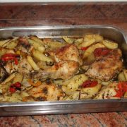 Pollo al horno