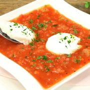 Sopa con verduras