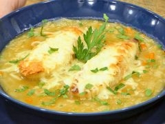 Una famosa sopa francesa