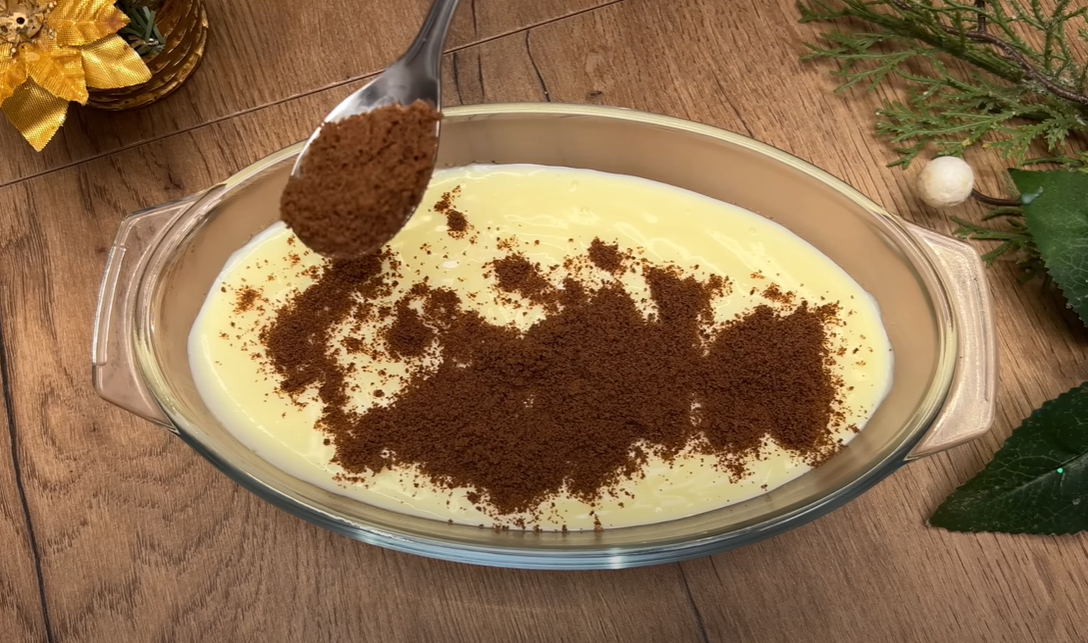 Deliciosas NATILLAS con galleta de CHOCOLATE