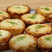 Receta de PATATAS al horno con AJO y QUESO