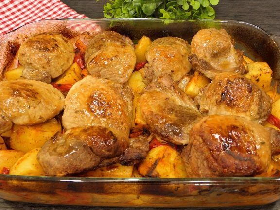 Magra de cerdo con verduras al horno: la RECETA estrella de MAGRA