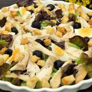 Deliciosa ENSALADA de POLLO rápida y fácil
