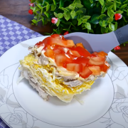 ¡Ensalada muy fácil y deliciosa! Con mínimos ingredientes