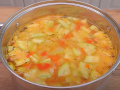 Sopa de verduras para adelgazar
