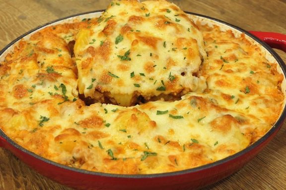 Patatas y algo de carne: Una receta para cena rápida y fácil