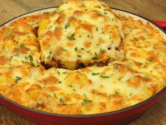 Patatas y algo de carne: Una receta para cena rápida y fácil
